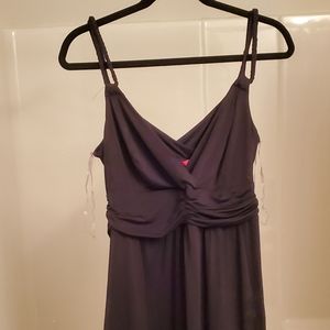 Pure energy little black dress with belt